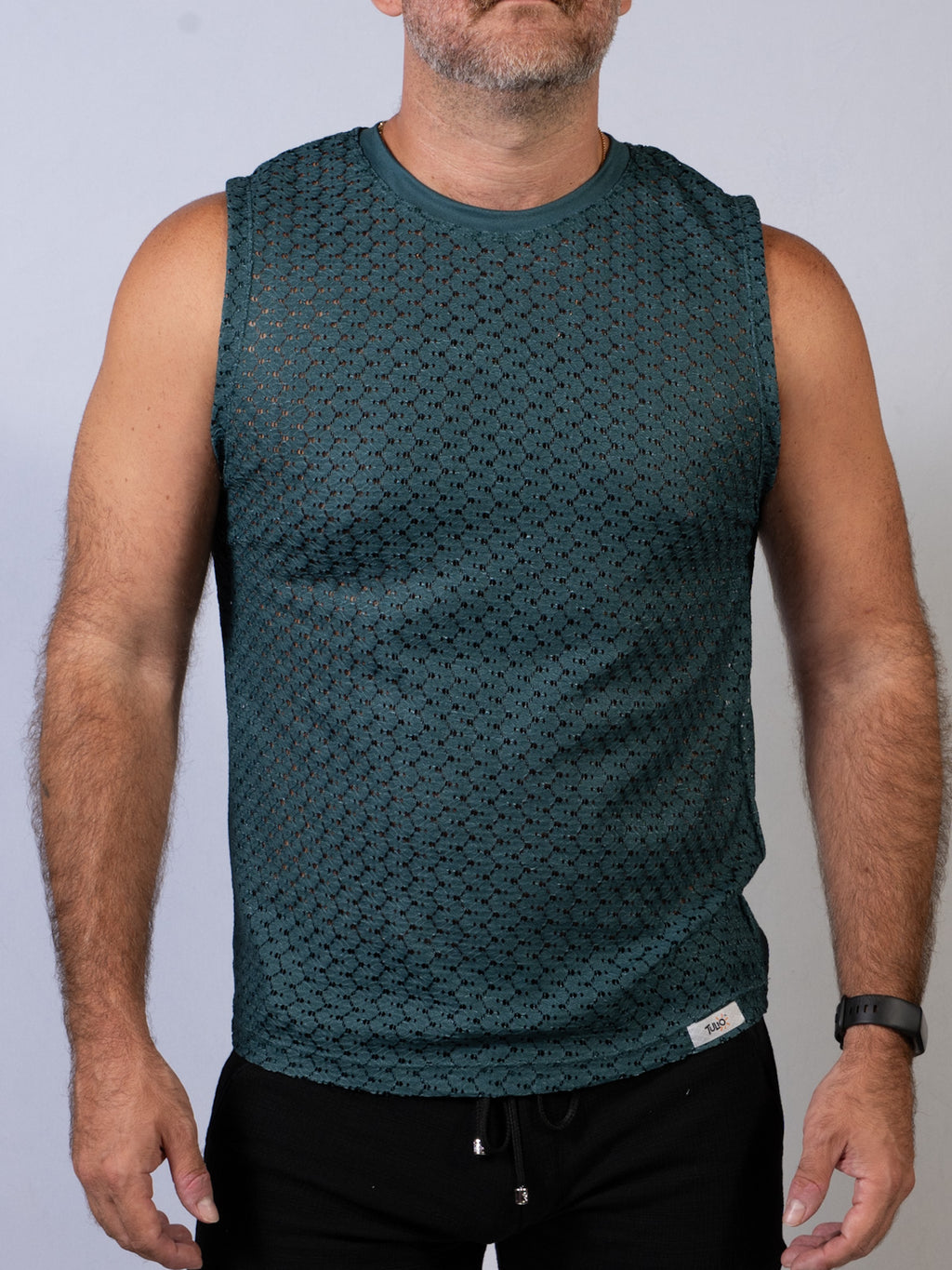 Crochet Mesh Muscle Tank