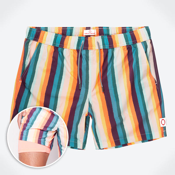 Summer Stripe 2.0 Swim Shorts