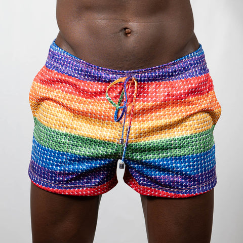 PRIDE O's Shorts Rainbow