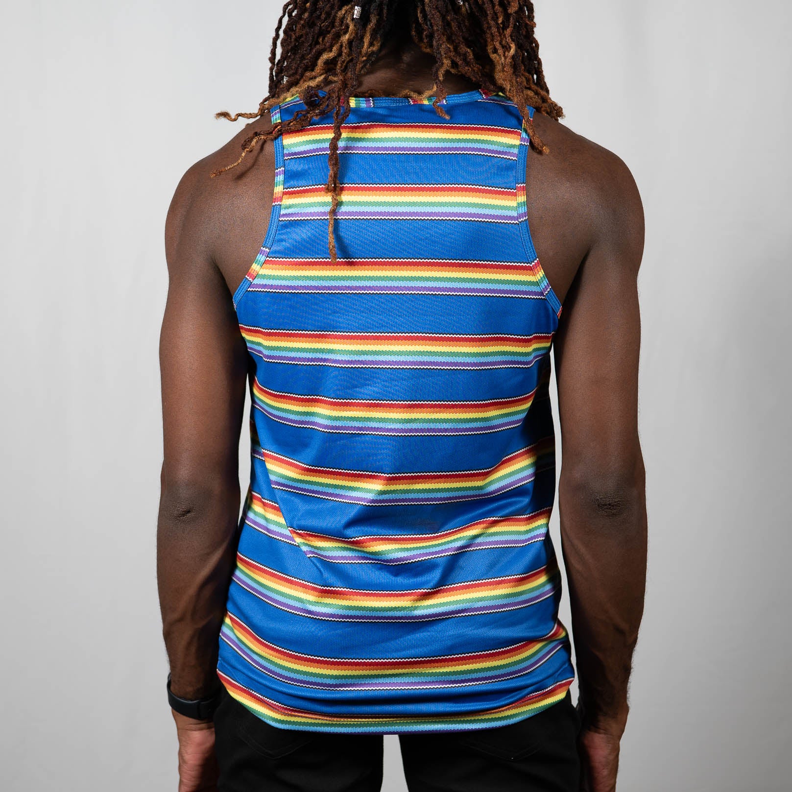 PRIDE Stripe Tank Top
