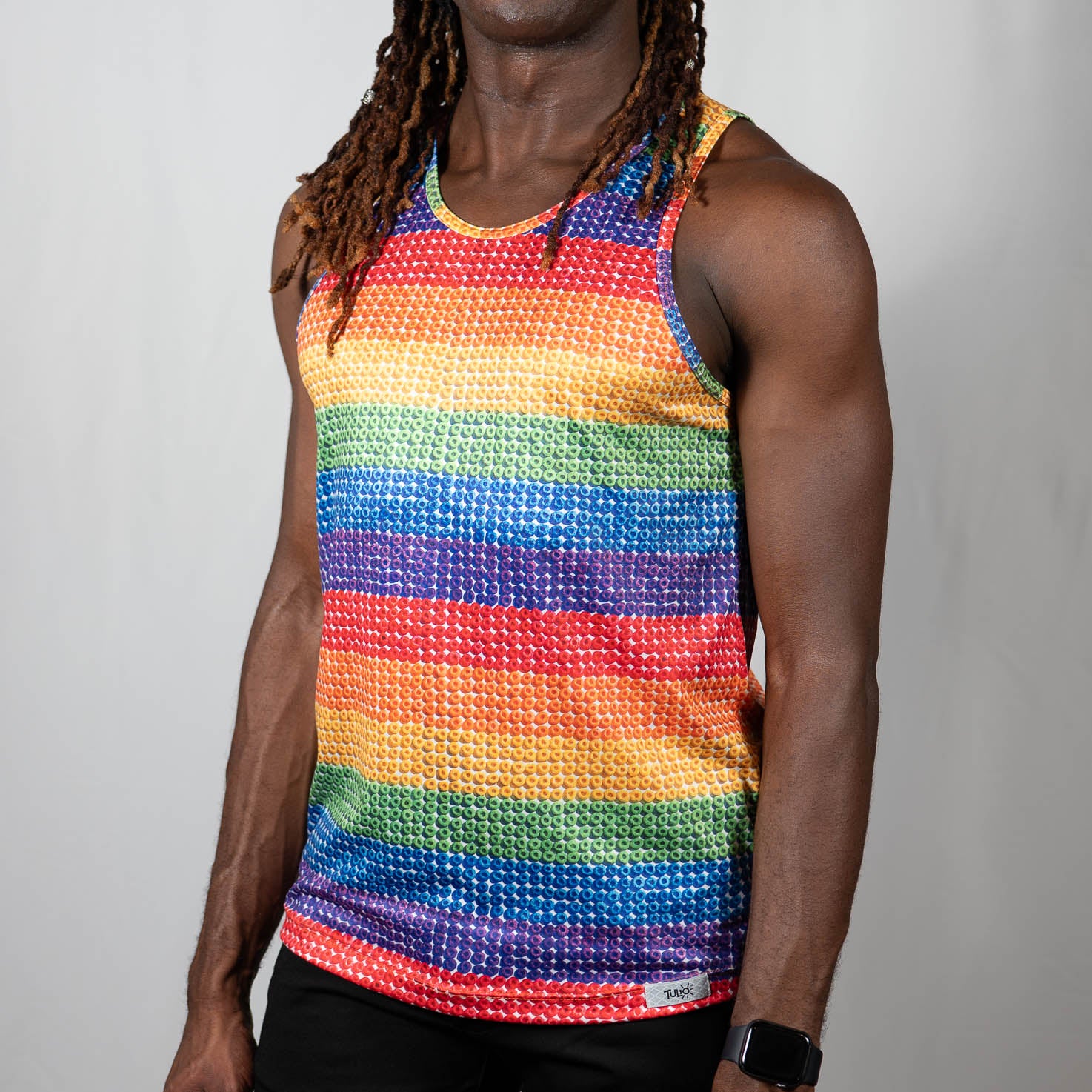 PRIDE O's Tank Top Rainbow