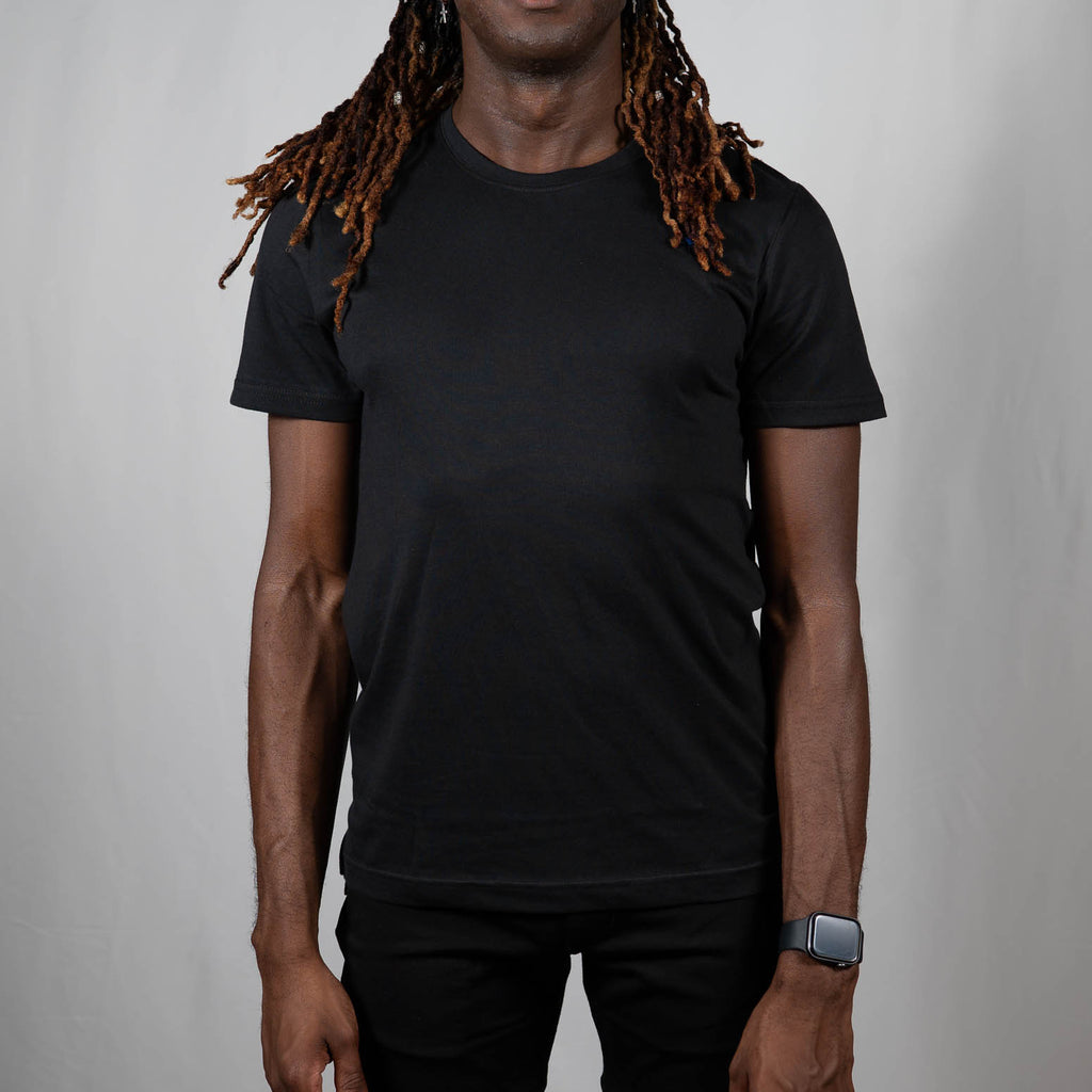 Easy Split Tee Black