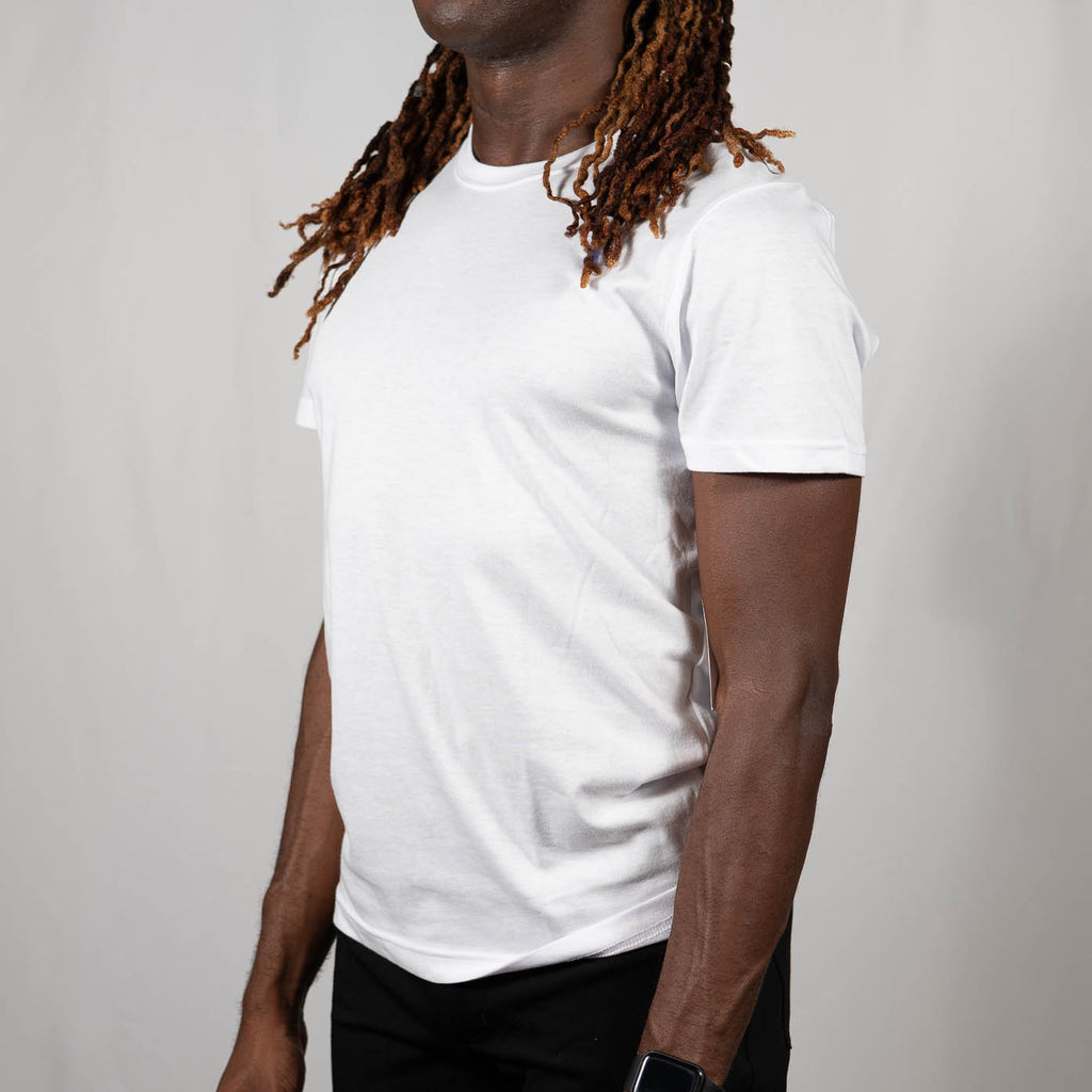 Easy Split Tee White