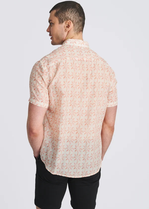 Lightweight Cotton/Silk Short Sleeve Shirt