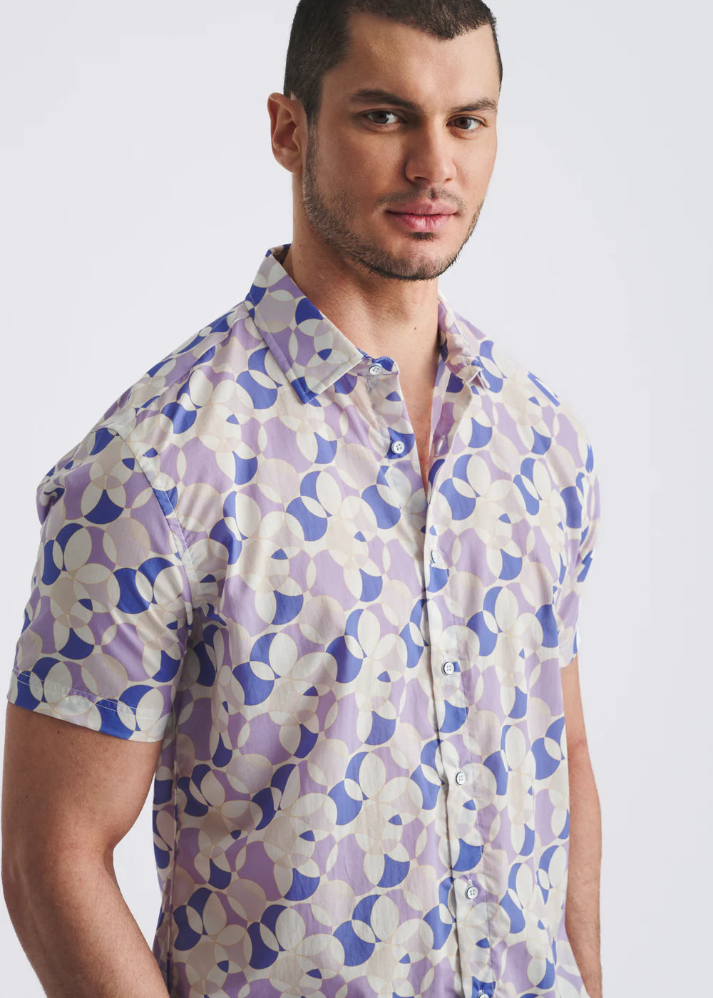 Lightweight Cotton/Tencel Short Sleeve Shirt