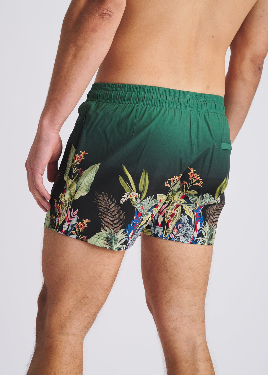 EMERALD FAUNA 2.5" inseam Printed Swim Shorts
