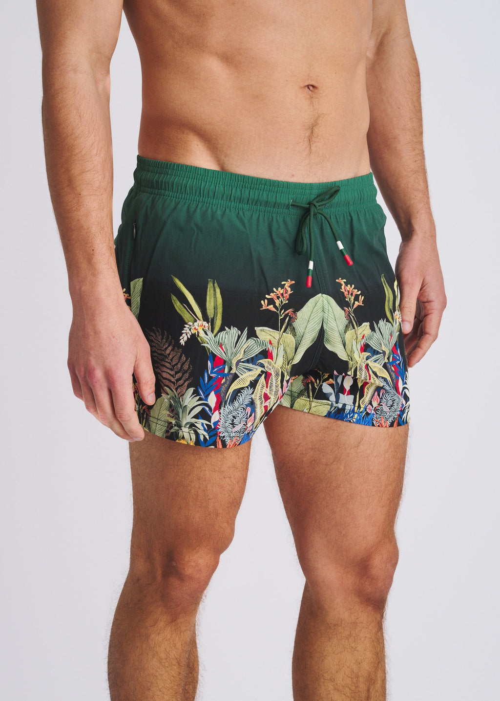 EMERALD FAUNA 2.5" inseam Printed Swim Shorts