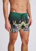 EMERALD FAUNA 2.5" inseam Printed Swim Shorts