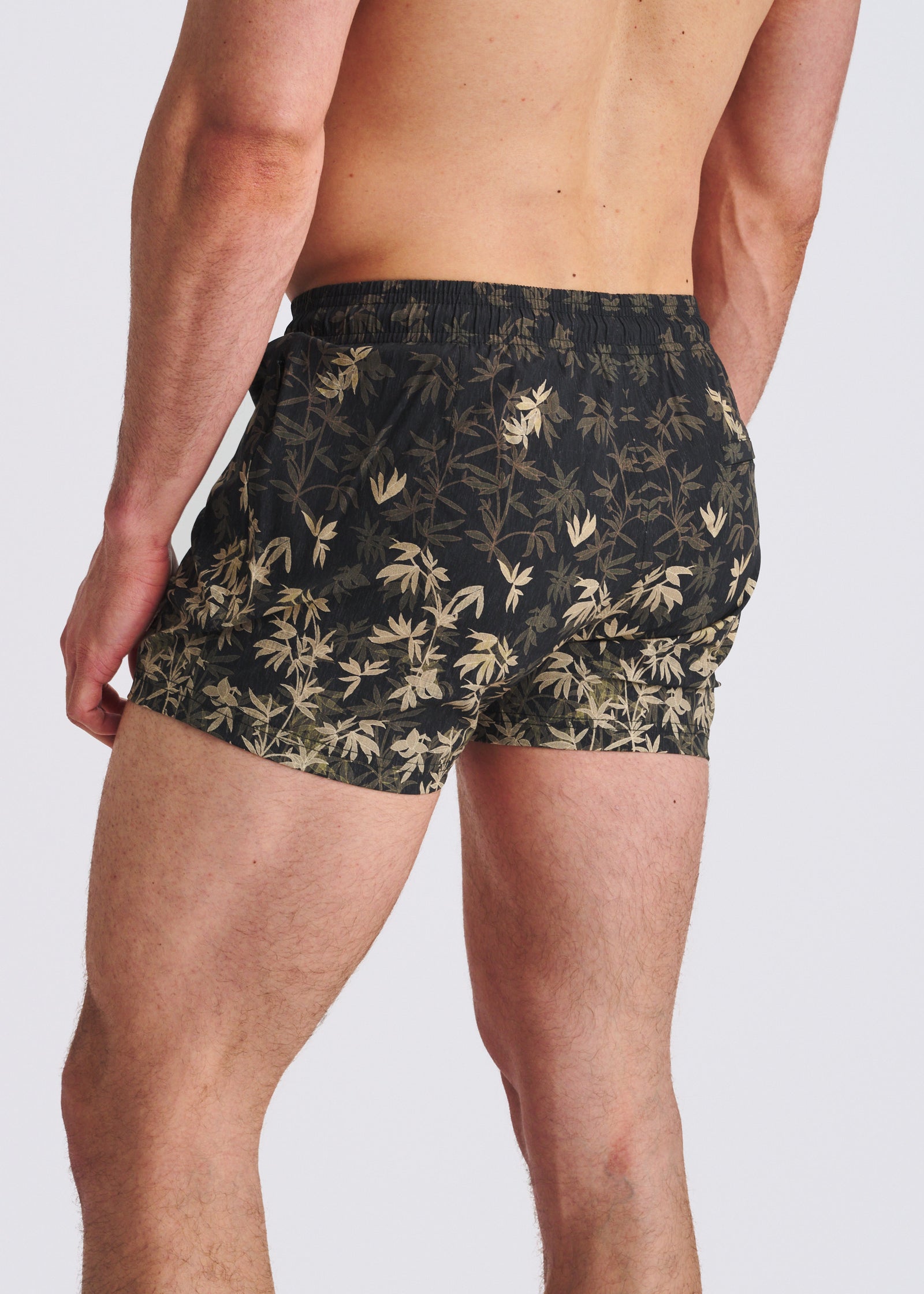 KHAKI FAUNA 2.5" inseam Printed Swim Shorts