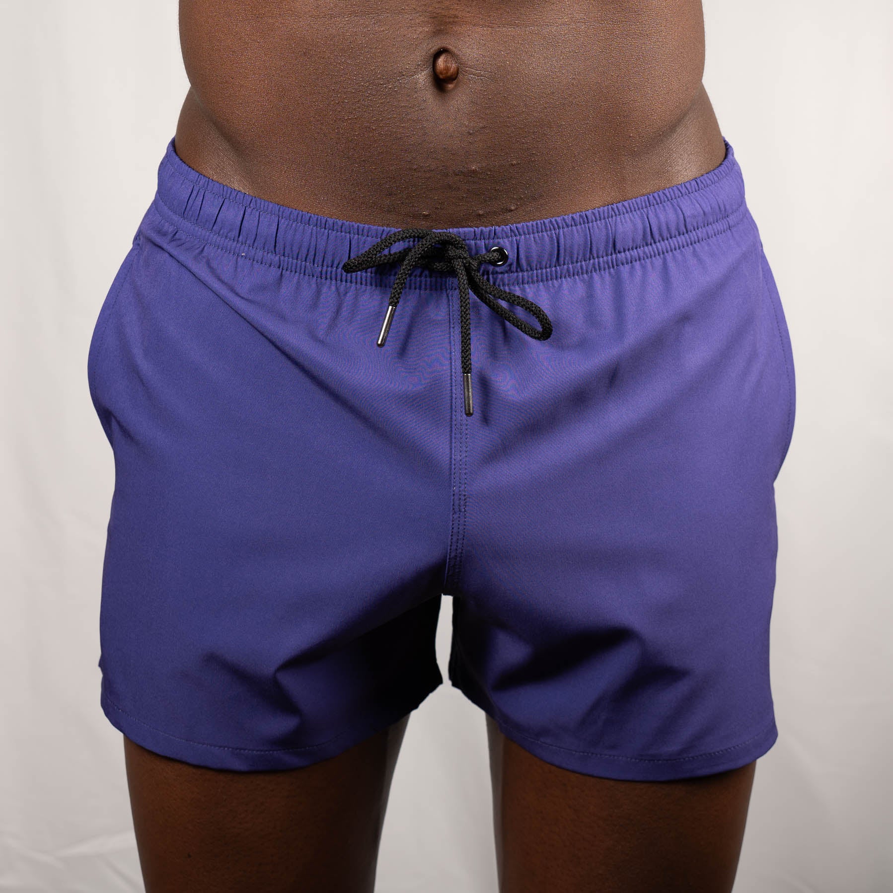 Yuasa Solid Swim Short Deep Blue