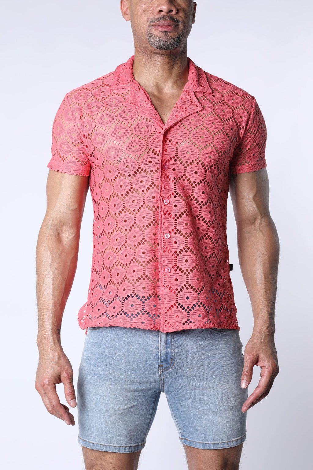 Palermo Button Down Shirt Pink