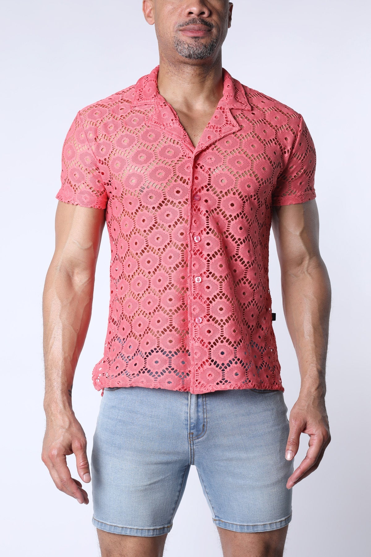 Palermo Button Down Shirt Pink