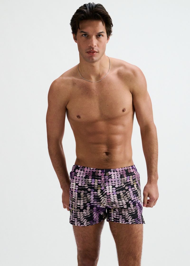 Waves Print Swim Short