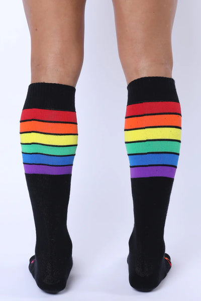 Pride 24 Sock Black OS