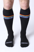 Pride 25 Knee High Sock Black OS