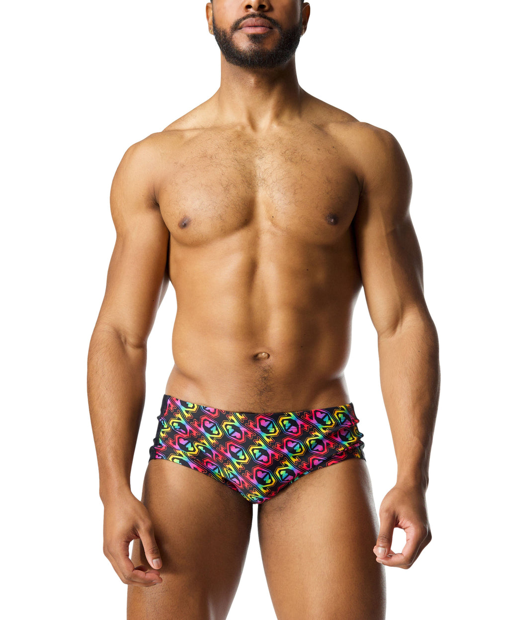 Prism Pride Sunga Black