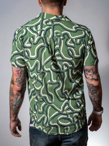 Electrical Swirl Resort Shirt