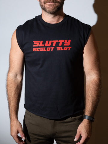 Slutty Mc Slut Slut T Shirt Black