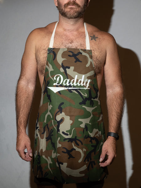 Daddy Apron Camo O S