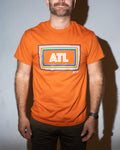 ATL RAINBOW SQUARE T-SHIRT - COLORS Burnt Orange
