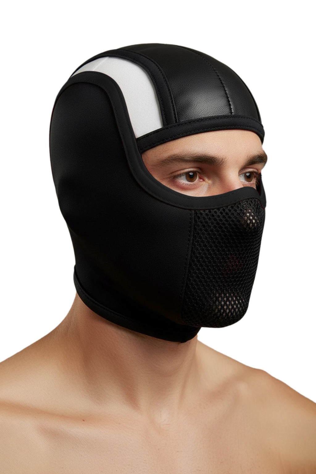 REBEL GRID MASK Black