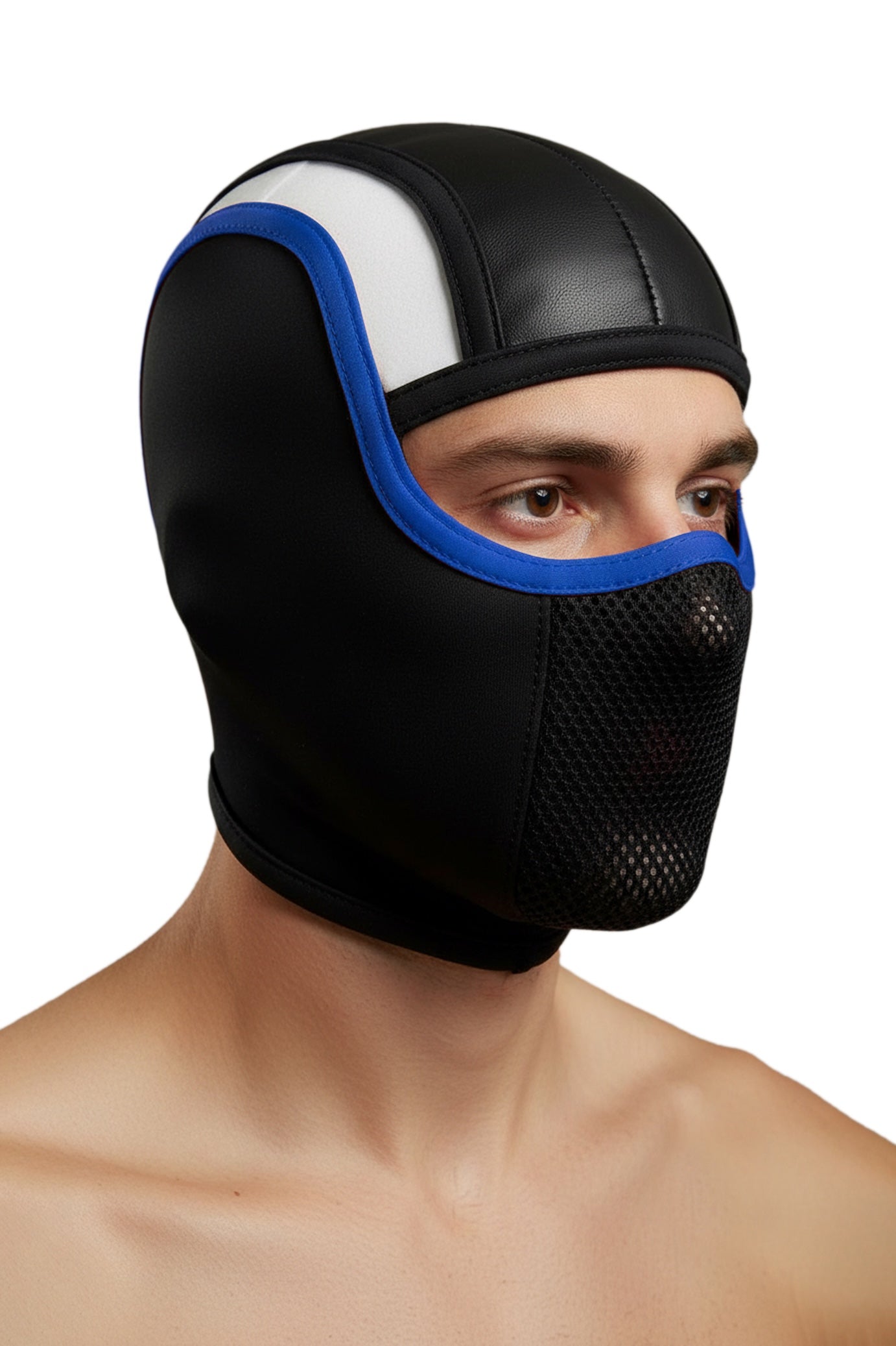 REBEL GRID MASK Blue