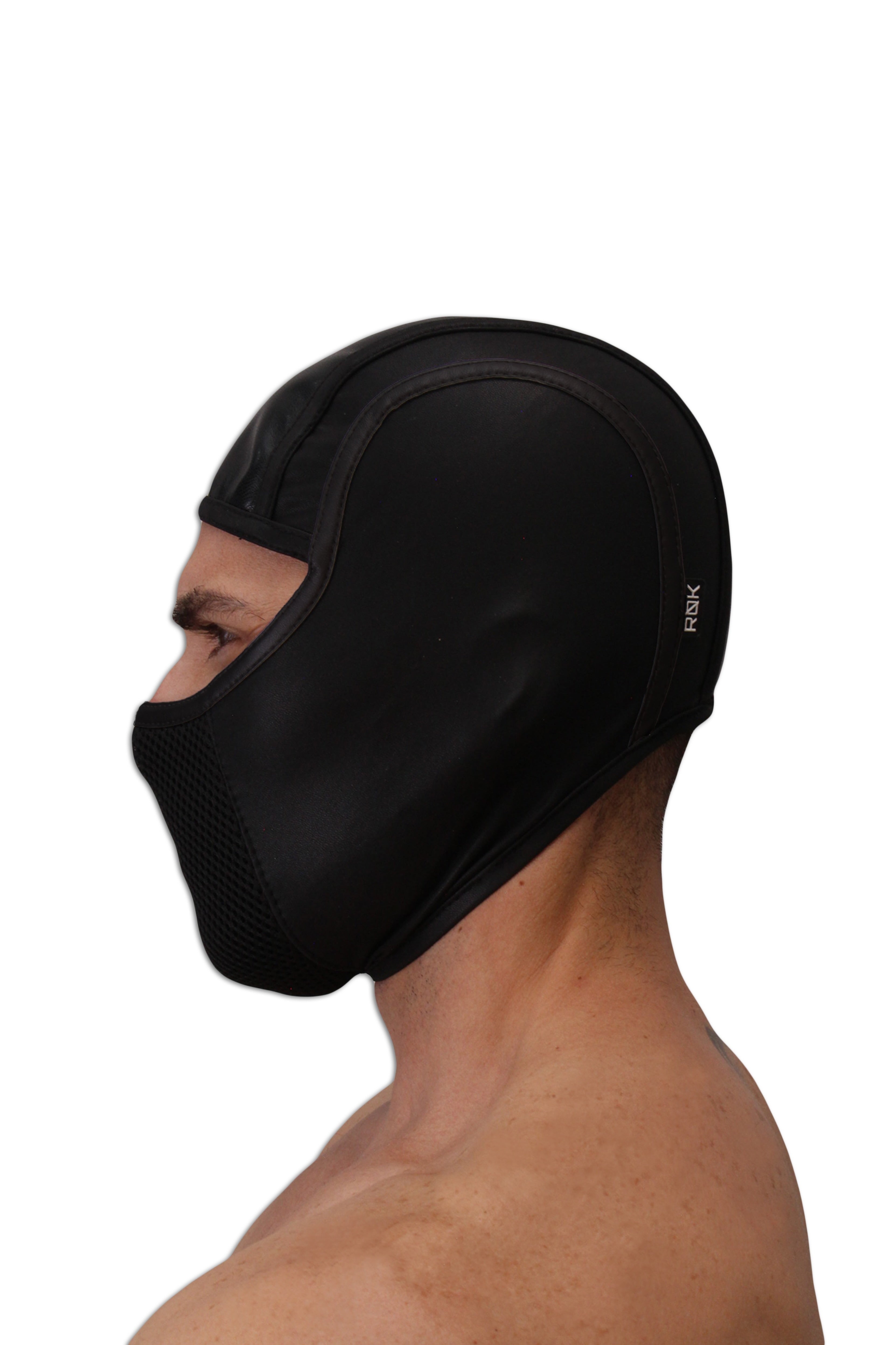 REBEL STRIPE MASK Black