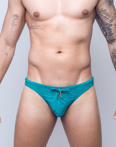 V80 Swim Thong - Ripple Texture