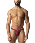 Rival Jock Strap Burgundy