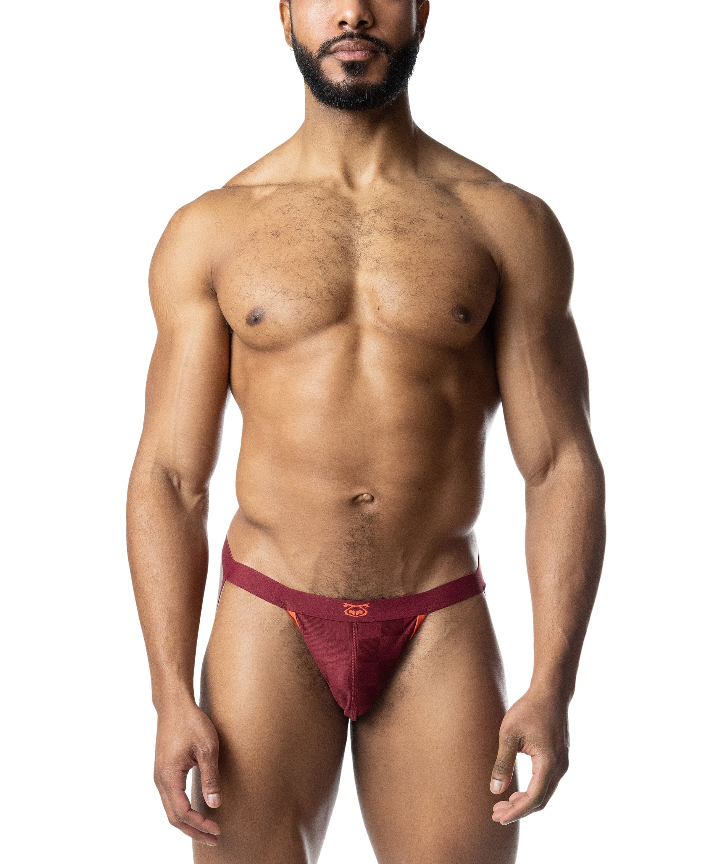 Rival Jock Strap Burgundy