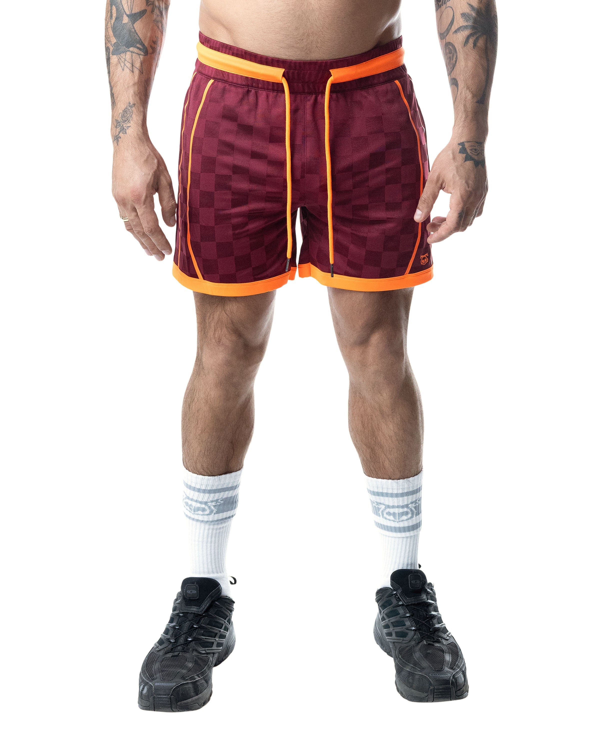Rival Rugby Short Burgundy