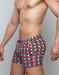S50 Retro Red Swim Short Red