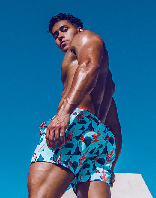 S70 Caribbean Twist Swim Shorts