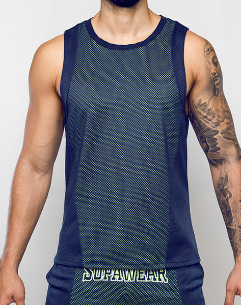 SWISH Mesh Tank Top Neon Green