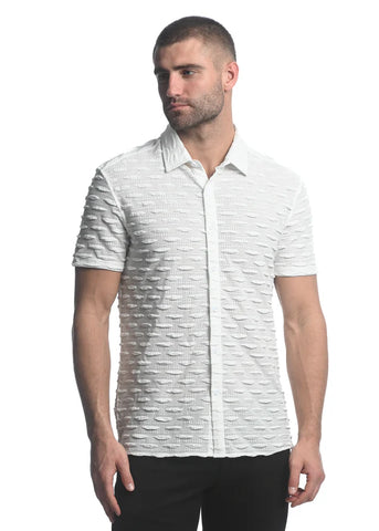 Vertical Drops Gossamer Stretch Shirt White