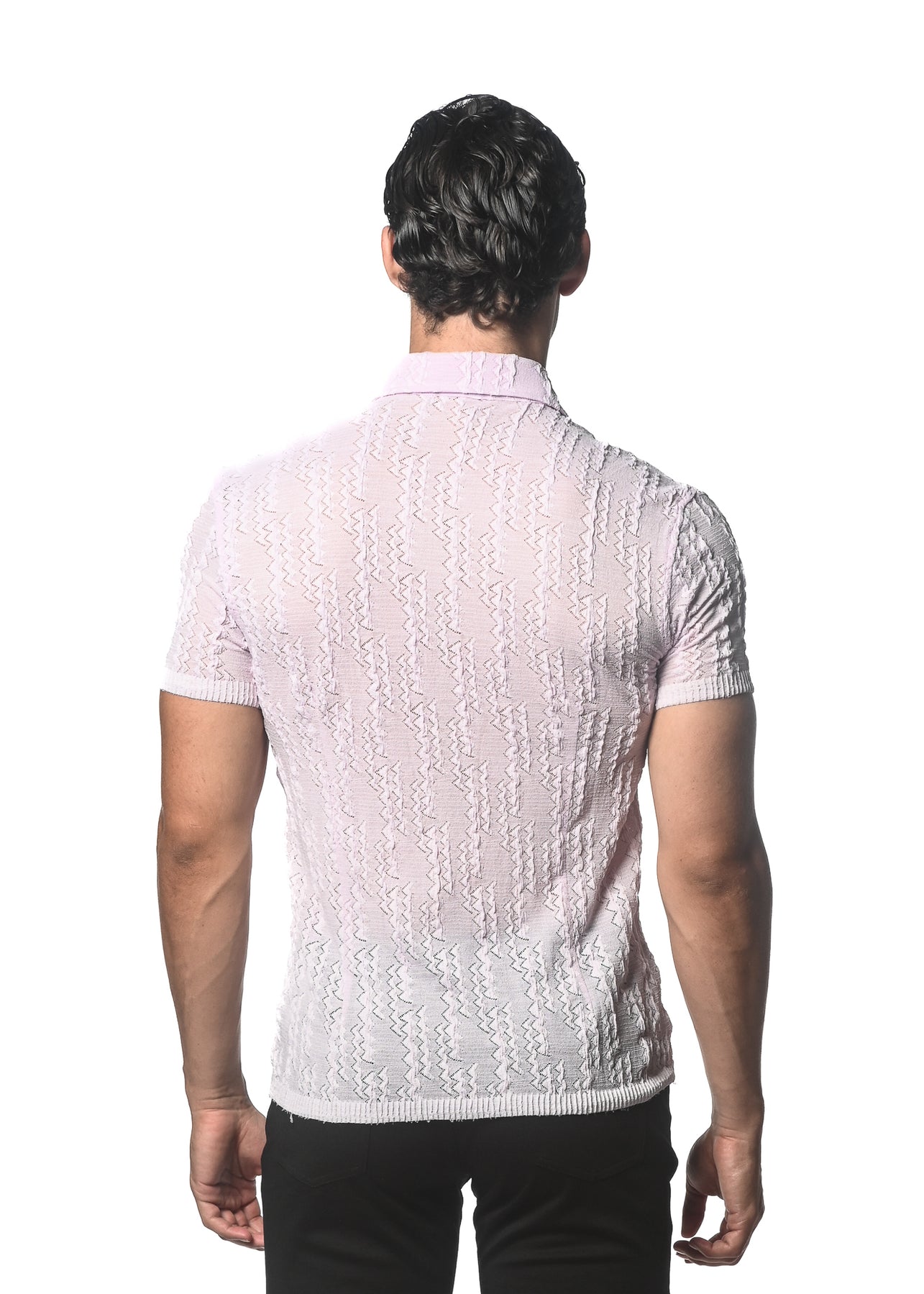 Dash Chevron Knit Shirt