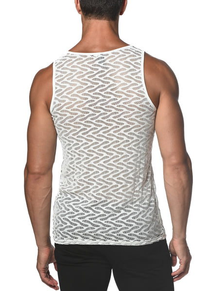 Squiggly Stretch Tank Top