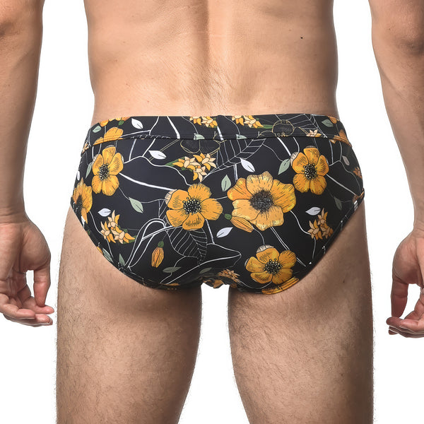 FREESTYLE SWIM BRIEF - Midnight Floral