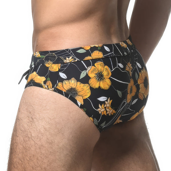 FREESTYLE SWIM BRIEF - Midnight Floral