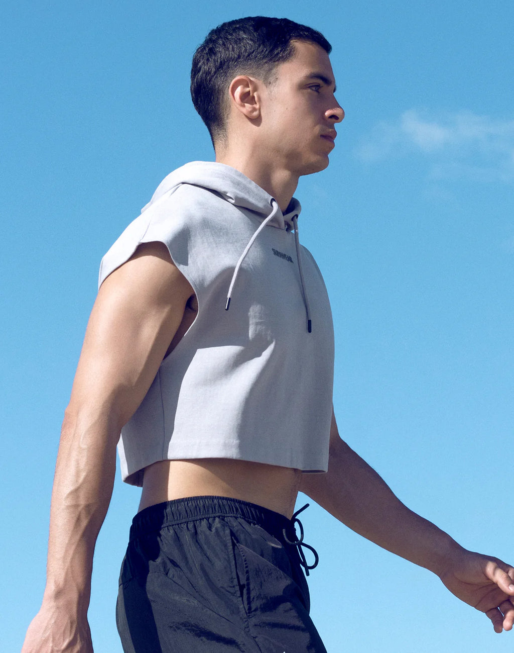 Cropped Hoodie 2.0 Grey