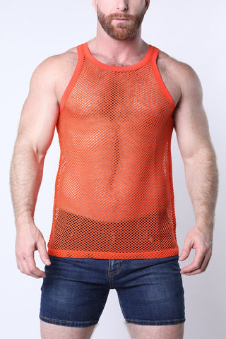 Santorini Mesh Tank Top
