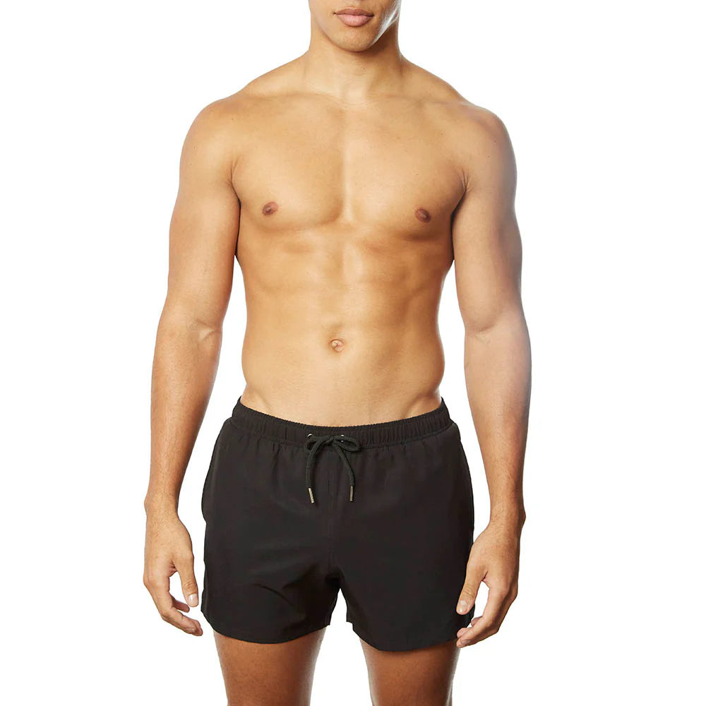Yuasa Solid Swim Short - SS2025 Black