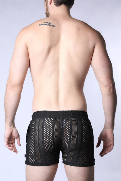 Sicily Crochet Mesh Short