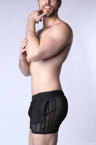 Sicily Crochet Mesh Short