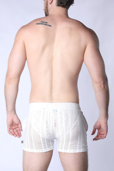 Sicily Crochet Mesh Short