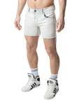 Quad Denim Short - Bleached Bleached