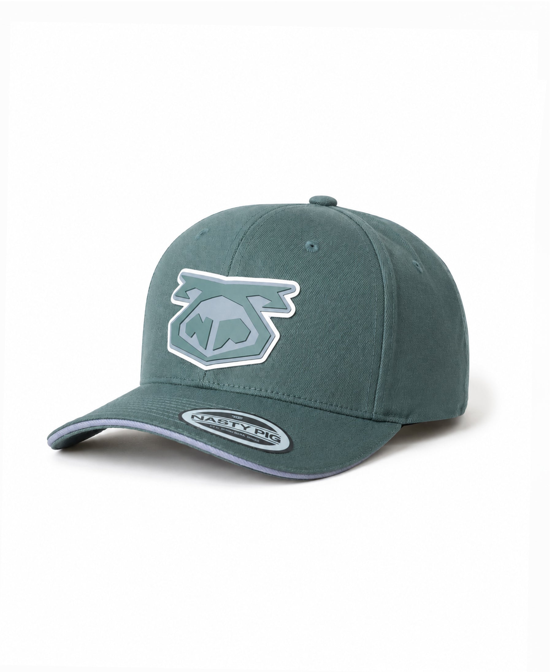 NP Snout Cap 3.0 - Army Green/Shark Grey/White
