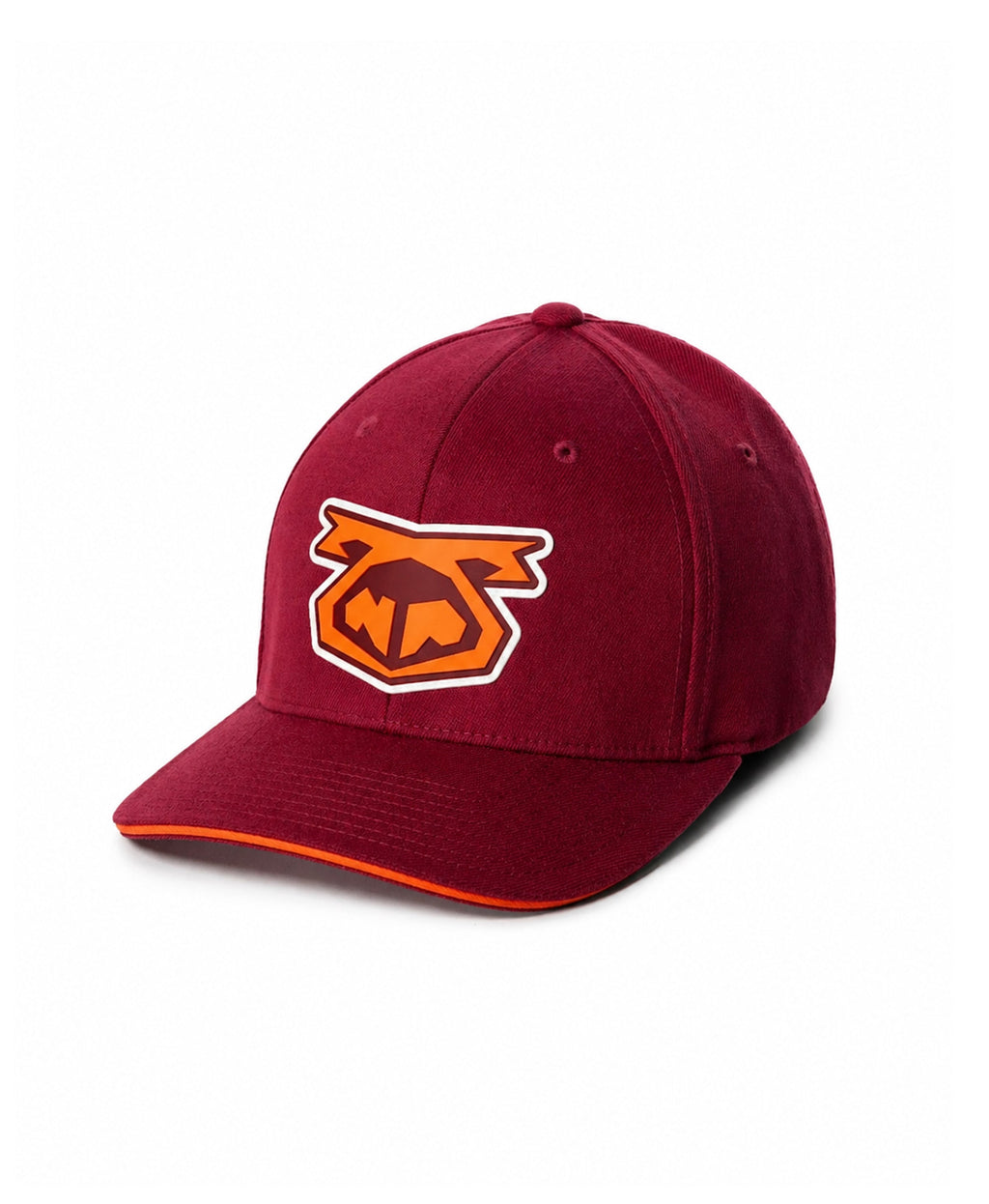 Snout Cap 3.0 - Burgundy/Vibrant Orange/White Burgundy