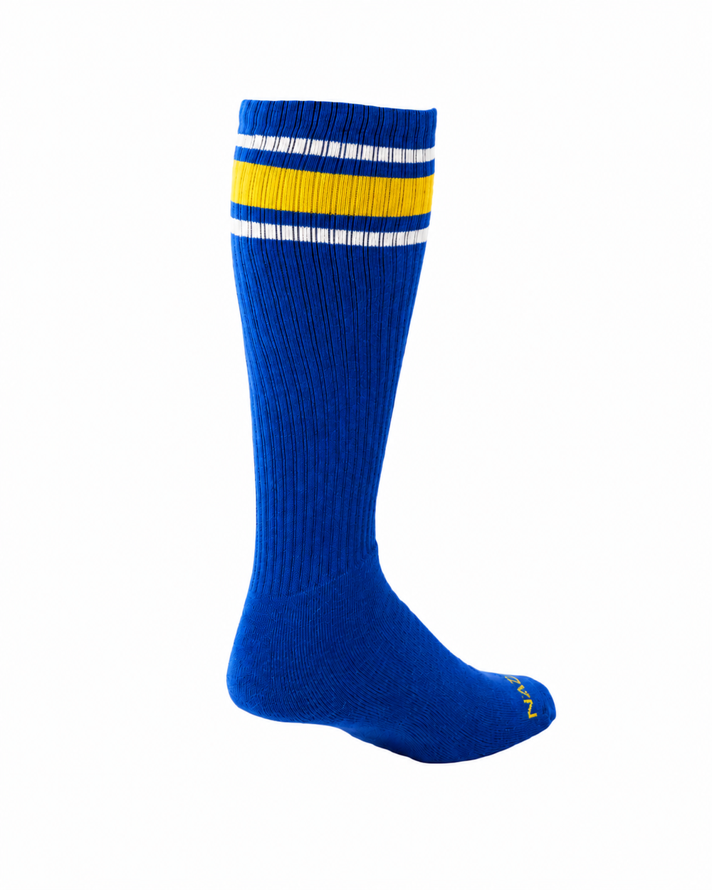 Hook'd Up Sport Sock - Cadet Blue/Goldenrod/White