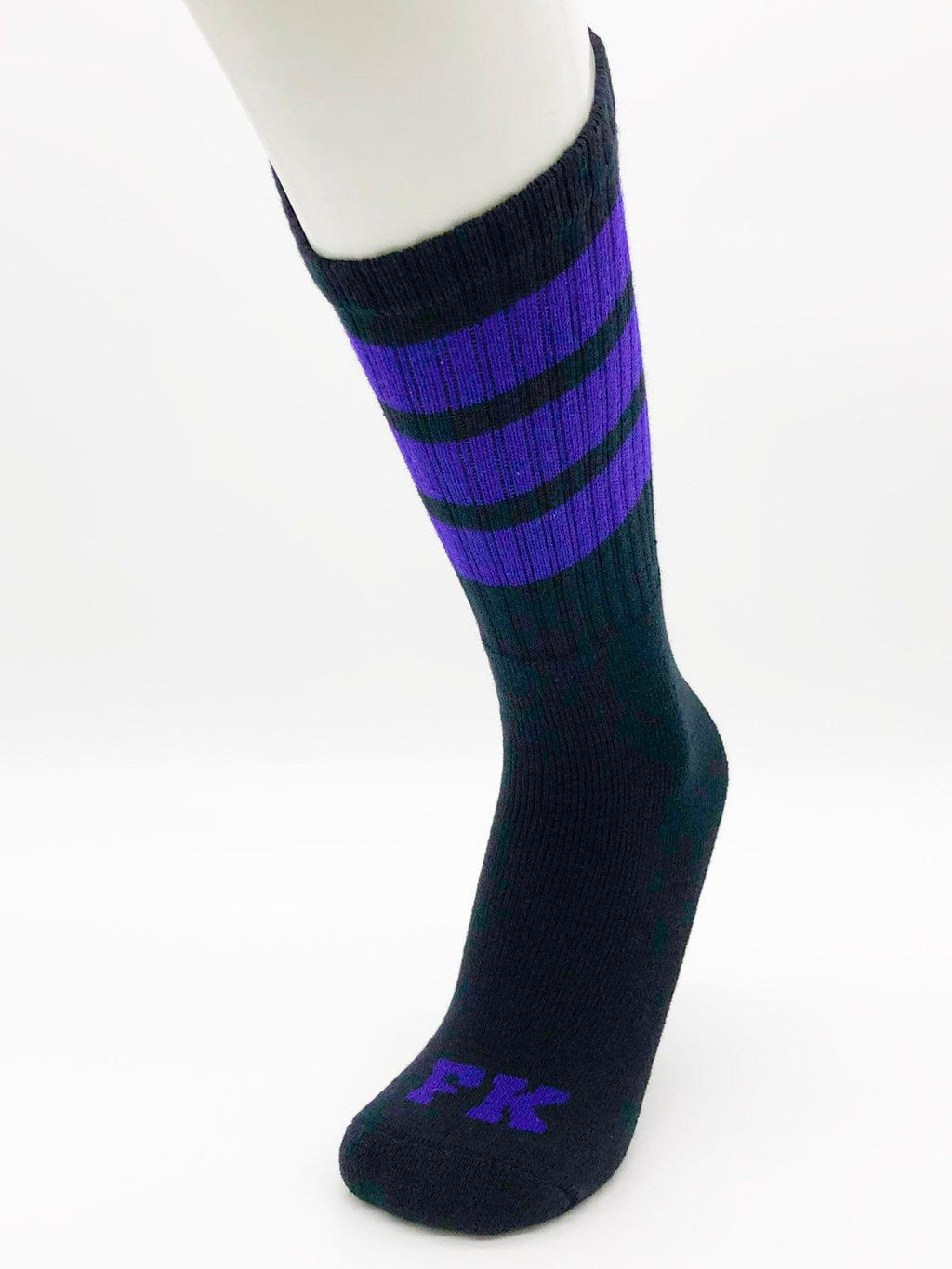 FK SPORT BLACK HIGH CALF SOCK Purple